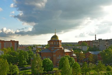 Tula şehrindeki St. Sergius Radonezh Kilisesi.