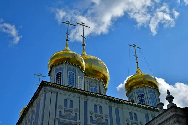 Ιερά Κοιμήσεως Της Θεοτόκου Στο Κρεμλίνο Της Τούλας — Φωτογραφία Αρχείου