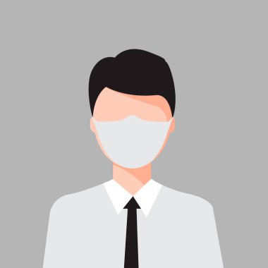 Erkek ikonu. Stock Vektör İllüstrasyonu