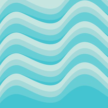 Yaz Arkaplanı. Stock Vektör İllüstrasyonu