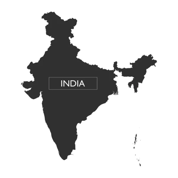 India Map Stock Vector Illustration — Stock Vector