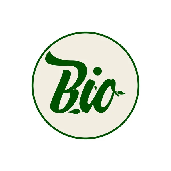 Bio Symbol Vektor Stock Illustration — Stockvektor