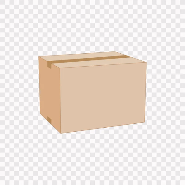 Box Icon Illustration Zum Aktienvektor — Stockvektor