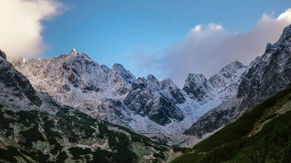 Panorama Der Hohen Tatra Quelle Berglandschaft Slowakei — Stockfoto