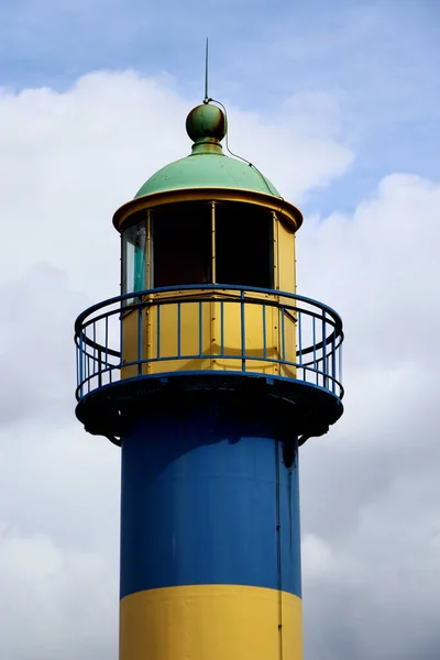 Alter Leuchtturm Eckernforde Ostsee Deutschland — Stockfoto