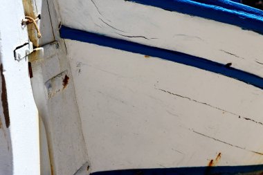 Eski balıkçı teknesi - çok yakın.