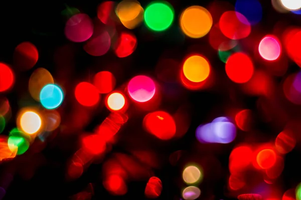 Résumé Lumière Couleur Floue Bokeh Peut Utiliser Arrière Plan — Photo