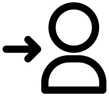 Basit ve minimalist ortam vektör simgesi