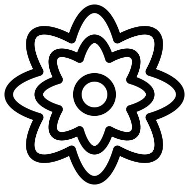 Beyaz üzerine basit ve minimalist ekoloji vektör simgesi