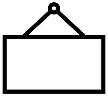 Mobilya simgesinin vektör illüstrasyonu