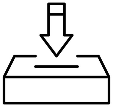 Satır vektör simgesini indir ve indir.