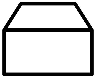 ev satırı vektör simgesi  