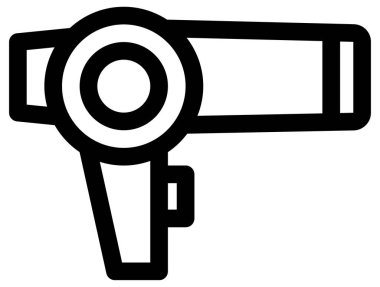 saç kurutma makinesi vektör simgesi