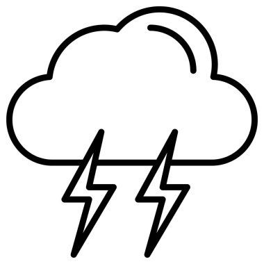 Beyaz üzerine basit ve minimalist ekoloji çizgi vektör simgesi