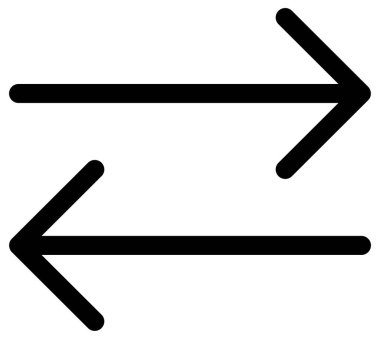ok çizgisi vektör simgesi. biçim düz grafik bicolor sembolüdür