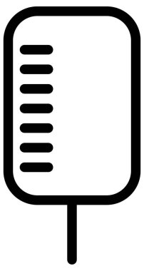 Bilim ve teknoloji çizgi vektör simgesi.