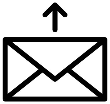 Basit ve minimalist finansman beyaz üzerine cesur vektör simgesi