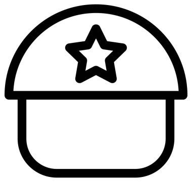 protesto simgesi, satır vektör illüstrasyonu 