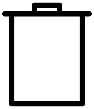 okul düz vektör simgesi