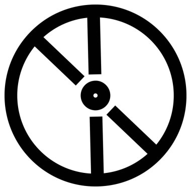 Beyaz arkaplanda basit ve minimalist kutlama vektörü simgesi