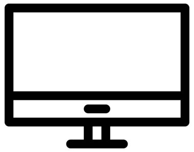 Mobilya simgesinin vektör illüstrasyonu