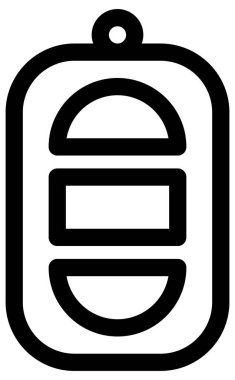 Mutfak aletleri satır vektör simgesi