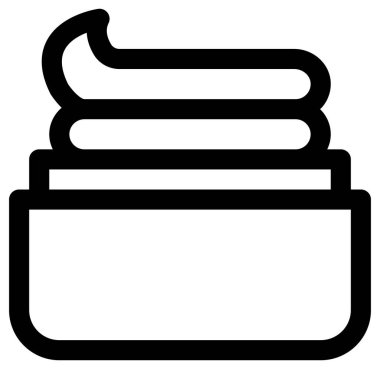 Beyaz arkaplanda minimalist sauna vektör simgesi