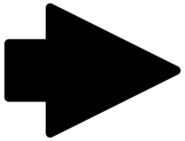 Sonraki simge beyaz arkaplanda izole edildi 