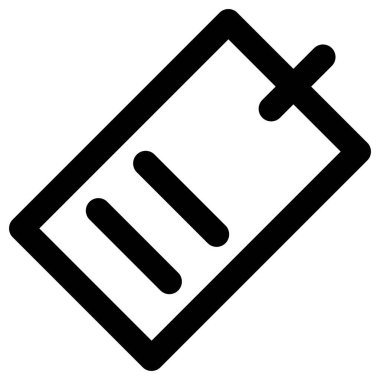 Basit ve minimalist uygulama kullanıcı arayüzü vektör simgesi