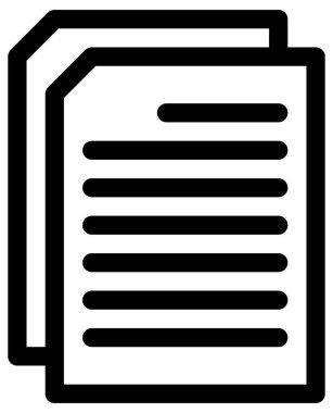 Basit ve minimalist uygulama kullanıcı arayüzü vektör simgesi