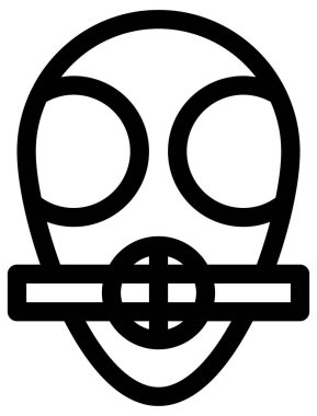 protesto simgesi, satır vektör illüstrasyonu 