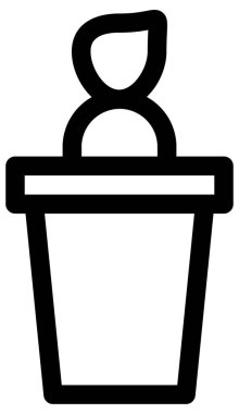 Beyaz arkaplanda alışveriş ve bilim vektörü simgesi