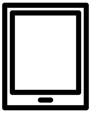 Basit ve minimalist finansman beyaz üzerine cesur vektör simgesi