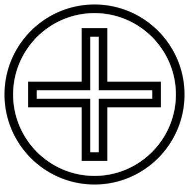 Beyaz arkaplanda izole edilmiş simgeye ekle 