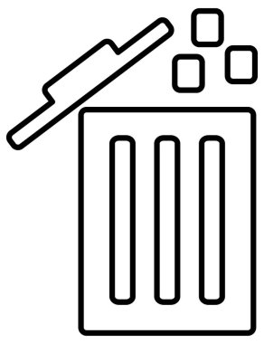 Mobilya simgesinin vektör illüstrasyonu