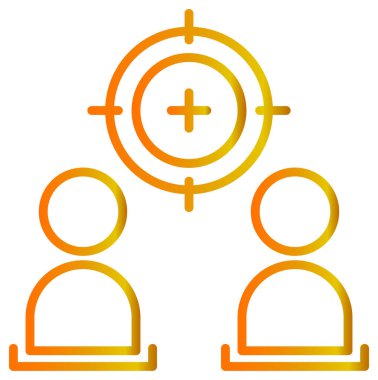 protesto simgesi, satır vektör illüstrasyonu 