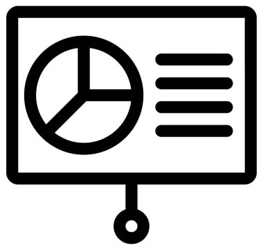 Bilim ve teknoloji çizgi vektör simgesi.