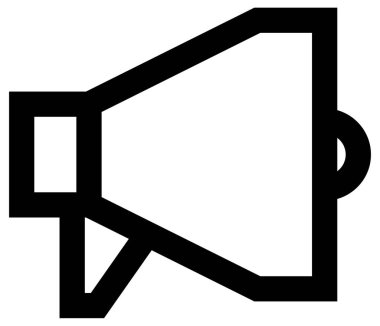 müzik ve ofis vektör simgesi