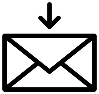 Basit ve minimalist finansman beyaz üzerine cesur vektör simgesi