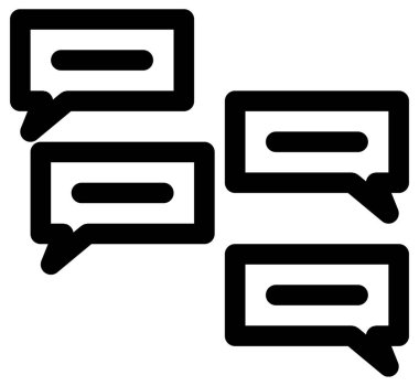 Basit ve minimalist finansman beyaz üzerine cesur vektör simgesi