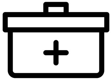 Basit ve minimalist covid-19 vektör simgesi. tıp ve sağlık hizmeti kavramı