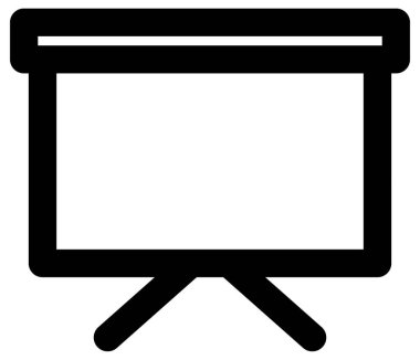 sunum tahtası vektör simgesi