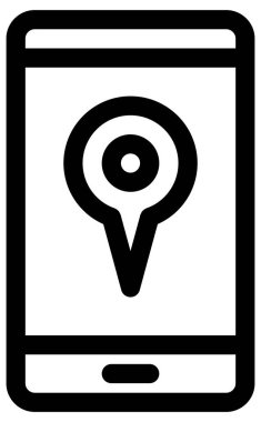 seo ve pazarlama çizgi vektör simgeleri.