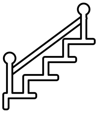 Mobilya simgesinin vektör illüstrasyonu