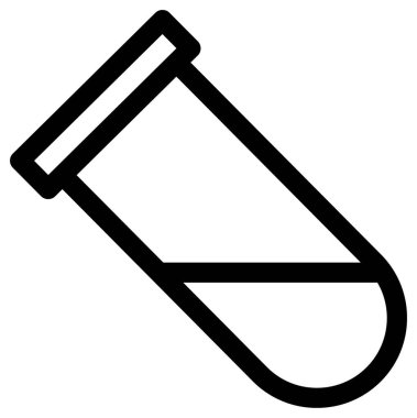 Beyaz arkaplanda basit ve minimal sağlık ve tıp vektörü simgesi