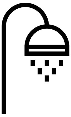 Mobilya simgesinin vektör illüstrasyonu