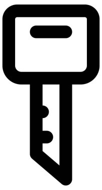 Basit ve minimalist ortam vektör simgesi