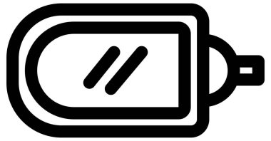 sürücü ve araba parçaları vektör simgesi