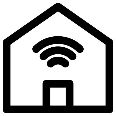 Wi FI konsept vektör illüstrasyon arka planı