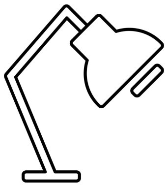 Mobilya simgesinin vektör illüstrasyonu